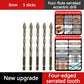 🔥2026 Hot Sale🔥High-Strength 4-Flute Serrated Eccentric Drill Bit Kit - Durable & Versatile for All DIY Projects
