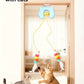 🐱 Ny Elektrisk Smart Hängande Kattleksak – Indragbar & Rörelsesensor, Interaktiv Kul för Träning & Mot Tråkighet 🧶⚡💫