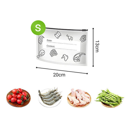 🍗Återanvändbara Förslutningsbara Aluminiumpåsar – Frigör Smak, Uppbevarar Färskhet & Perfekt för Matlådor/Grill🍱