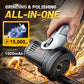 🔧 12V Cordless Mini Angle Grinder – 3 in 1 Cut Grind Polish, DIY Compact Tool ✨