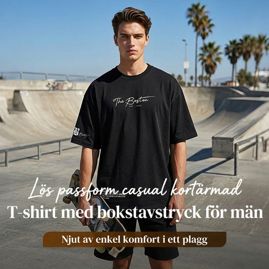 💐 50 % RABATT NU! Urban bomullsblandad t-shirt – från dag till natt 🌞🌙 【Blixtrea】