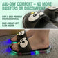 ⏳Begränsad tid – 50% rabatt⏰Söta LED-tofflor med ankdesign – lyser i mörkret, mjuka & lätta 👣💡