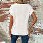 ⏳🔥LIMITED-TIME 50% OFF! ⏰Women's Summer Crochet Bat Sleeve T-Shirt – Boho crochet, breezy sleeves & lightweight – Perfect for warm days & effortless style ☀️