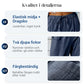 💓60% RABATT!💞 Dambyxor med vida raka ben – Andningsbar bomull och linne, smickrande passform och praktiska fickor 👖