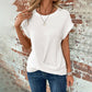 ⏳🔥LIMITED-TIME 50% OFF! ⏰Women's Summer Crochet Bat Sleeve T-Shirt – Boho crochet, breezy sleeves & lightweight – Perfect for warm days & effortless style ☀️
