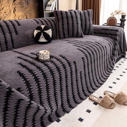 ⏳🔥LIMITED-TIME 50% OFF! ⏰🛋️🏠 Plush Non-Slip Sofa Cover – Soft, Washable & Fits All Sofa Sizes.