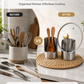 ⏳🔥LIMITED-TIME 50% OFF! ⏰🧹 Multi‑Functional Kitchen Utensil Holder – Stainless steel, space-saving & sturdy – Keeps countertops tidy & organized ✨
