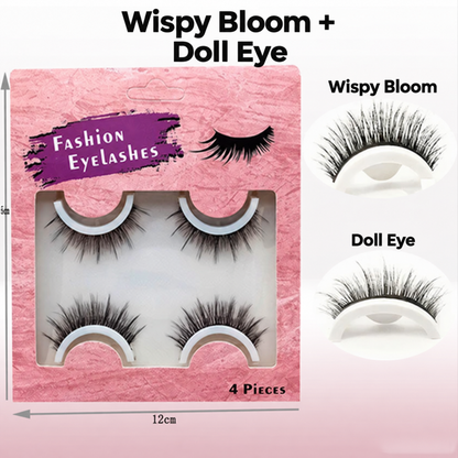 ✨Buy 1 Get 1 Free🔥Reusable Self-Adhesive Lashes –No Extra Glue Needed ❤️