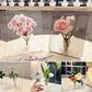 🏺 50% RABATT! ✨ Estetik i nordisk stil – Elegant INS fotoramme-vas – Transparent & modern design – perfekt för torkade blommor, foto eller som inredningsdetalj 🖼️🌿