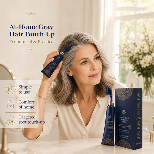 ⏳🔥LIMITED-TIME 50% OFF! ⏰Herbal Hair Dye Comb for Home Use