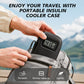 Keep Meds Cool Instantly! No-Worry Temp-Display Travel Case