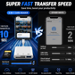 5-in-1 SD Card Reader for iPhone & USB-C – Fast Photo & Video Transfer Adapter