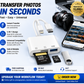 5-in-1 SD Card Reader for iPhone & USB-C – Fast Photo & Video Transfer Adapter