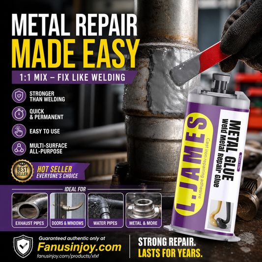 ⏳🔥LIMITED-TIME 50% OFF! ⏰🔥 Metal Repair Glue – Weld Metal Repair Glue ✨