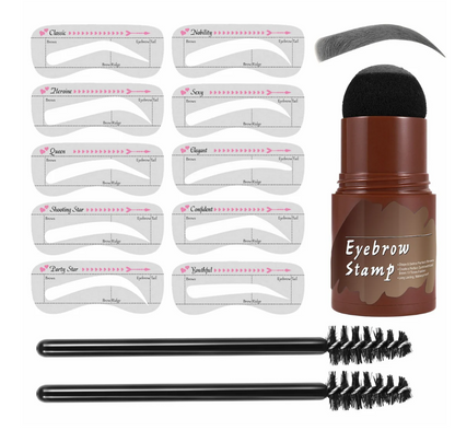 Perfect Eyebrow Stencil & Stamp Kit