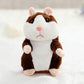 ⏳Time-Limited Special⏰Talking Hamster Plush – Repeats sounds & cute interactive fun 🐹✨