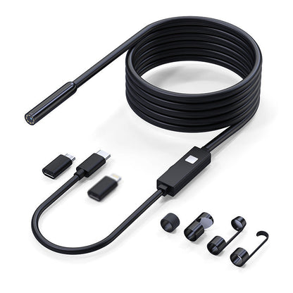 📱🔍 50% OFF! Waterproof HD Endoscope Camera – 200W HD, 8mm probe. Type-C/Micro/Lightning – plug & play with 99% phones. Ideal for tight spaces! 🔌✨