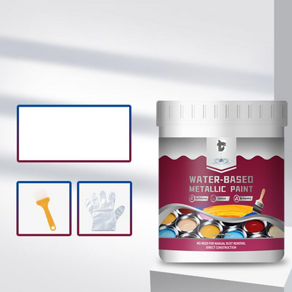 🔥2026 Nyaste modellen Nyligen uppgraderad Hög effektivitet + Giftfri formulering✨Rostborttagningskonverterare Metallicfärg