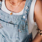 🔥 50% RABATT på utvalda produkter💖Avslappnad jumpsuit i tryckt denim för kvinnor