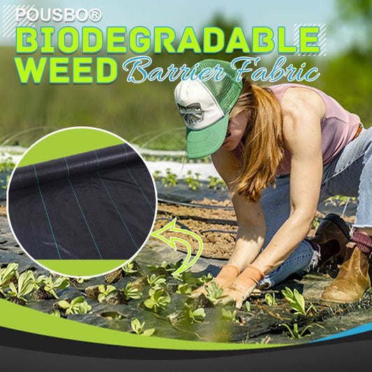 ⏳🔥LIMITED-TIME 50% OFF! ⏰🌿🧵 Weed Control Fabric – Blocks Sunlight, Breathable & Perfect for Garden Beds & Pathways