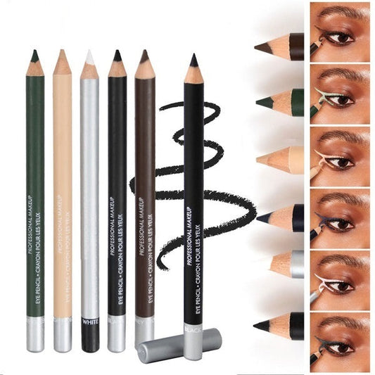 🔈🔈54 % RABATT NU💜KÖP 1, FÅ 1 GRATIS💜Vattentät, hållbar eyeliner i trä