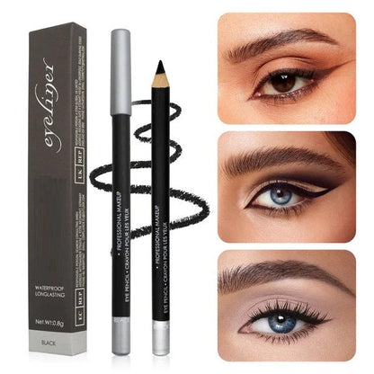 🔈🔈54 % RABATT NU💜KÖP 1, FÅ 1 GRATIS💜Vattentät, hållbar eyeliner i trä