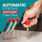 📢📢50% OFF !! ⏰Automatic Center Punch - Precision Marking for Metal/Wood, Spring-Loaded & Adjustable Force 🛠️📏