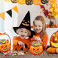🎃👻Halloween Pumpkin Treat Bags | Resealable Zipper Prevents Candy Spills🍬