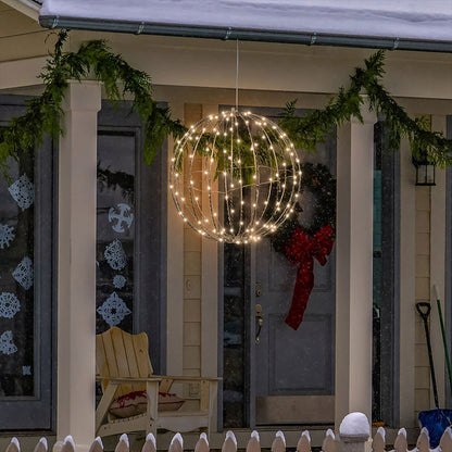 📢📢50% OFF !! ⏰ Hanging LED Sphere Light – Soft glow & decorative charm ✨