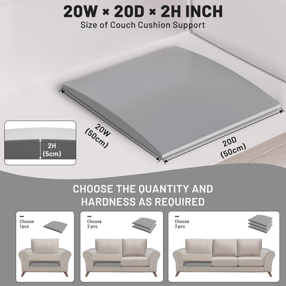 ⏳Time-Limited Special⏰✨ Sofa Cushion Support for Sagging Seats - High-Density Foam Insert with Non-Slip Base for Enhanced Comfort & Posture 🏠💫