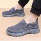 👟55% RABATT NU! ✨ Ortopediska Andningsbara Slip-On-Sneakers för Män - Stödjer Sulgång med Minnesskuminsatser för Bekväm Heltidsanvändning 🏃‍♂️💨