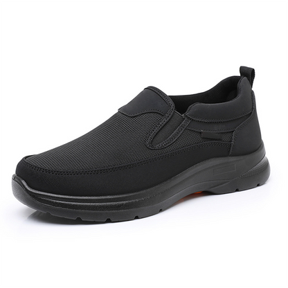 👟55% RABATT NU! ✨ Ortopediska Andningsbara Slip-On-Sneakers för Män - Stödjer Sulgång med Minnesskuminsatser för Bekväm Heltidsanvändning 🏃‍♂️💨