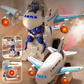 🔥 60% RABATT på utvalda produkter🎉🔥⏰Spara 200 kr direkt när du köper nu!🔥2-i-1 Elektriska Transformerande Flygplansrobotleksaker
