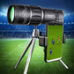 🔭50% RABATT NU! ✨ Portabelt Monokulärt Teleskop 500x60 | BAK4 Prism, Stativ & Telefonhållare 📸
