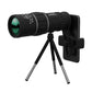 🔭50% RABATT NU! ✨ Portabelt Monokulärt Teleskop 500x60 | BAK4 Prism, Stativ & Telefonhållare 📸