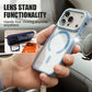 📱 LIMITED-TIME 50% OFF! ✨ Magnetic Phone Case with Kickstand – Lens Guard, Strong Magnet, Clear 🔋
