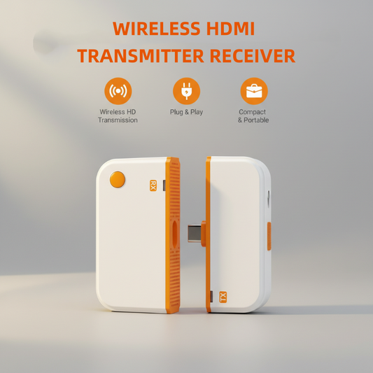 📡 50 % RABATT NU! 🎥 Trådlös HDMI-sändare & mottagare – plug-and-play, 1080P/60Hz & dubbla skärmlägen – perfekt för arbete & underhållning ✨