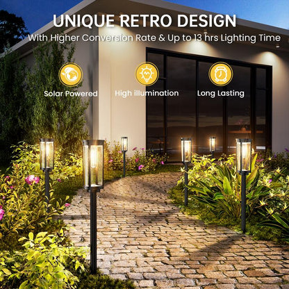 🎉 2026 Sale — Over 36,400 Sold!🌙Solar Pathway Lights Outdoor 🏡