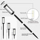 🎉 2026 Sale — Over 36,400 Sold!🌙Solar Pathway Lights Outdoor 🏡