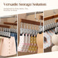 🥳2026 HOT SALE🥳💞50K+ SOLD!👵🛋️ 50% OFF! Swivel Wardrobe Hook Rack – 6 sturdy hooks, full rotation. Keep daily essentials within reach. No more digging. 🧣🕊️