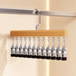 🥳2026 HOT SALE🥳💞50K+ SOLD!👵🛋️ 50% OFF! Swivel Wardrobe Hook Rack – 6 sturdy hooks, full rotation. Keep daily essentials within reach. No more digging. 🧣🕊️