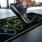 💎 50% OFF! 💎 Non-Slip Diatomaceous Earth Squat Target Mat – Guided Foot Positions, Sweat-Absorbing & Ultra-Grip (35×80cm) 🏋️‍♀️🖤