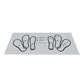 💎 50% OFF! 💎 Non-Slip Diatomaceous Earth Squat Target Mat – Guided Foot Positions, Sweat-Absorbing & Ultra-Grip (35×80cm) 🏋️‍♀️🖤