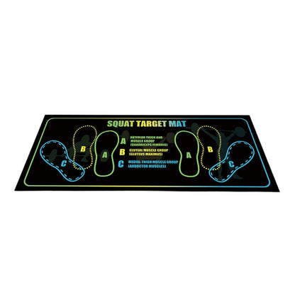 💎 50% OFF! 💎 Non-Slip Diatomaceous Earth Squat Target Mat – Guided Foot Positions, Sweat-Absorbing & Ultra-Grip (35×80cm) 🏋️‍♀️🖤