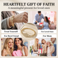 📿 Exklusiva smycken💎 Elegant ihålig blomma Jungfru Maria armband – Delikat design & hypoallergen – Perfekt för dagligt tro-inspirerat bruk – andlighet möter stil ✨🙏