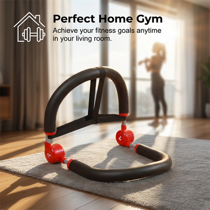 ⏳Time-Limited Special⏰Core & Sit‑Up Exercise Machine – Assisted rebound protects your back, thick foam padding supports neck & spine. 🏠✨