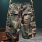 🎁 2026 Nyheter 60% RABATT 💥 Herrars nitar kamouflage cargo shorts – rivna, multifickor och resår i midjan – tuffa streetwear cargo shorts 🛹