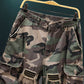 🎁 2026 Nyheter 60% RABATT 💥 Herrars nitar kamouflage cargo shorts – rivna, multifickor och resår i midjan – tuffa streetwear cargo shorts 🛹