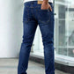 👖 50% RABATT! 🔥 Moderna Stretchjeans i Slim Fit – Vintage-tvättad, Bekväm Stretch & Perfekt För Vardagsbruk 💙