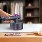 👕 60% RABATT! 💨 Bärbart Miniångstrykjärn – 90° Roterande, Titanplatta & Perfekt För Resor & Snabbstrykning 🧳